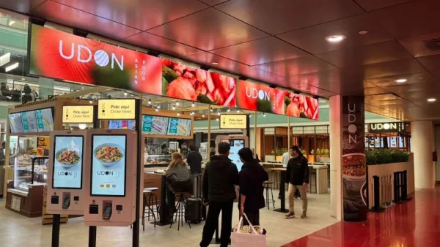 UDON abre su primer restaurante en el aeropuerto Josep Tarradellas Barcelona–El Prat