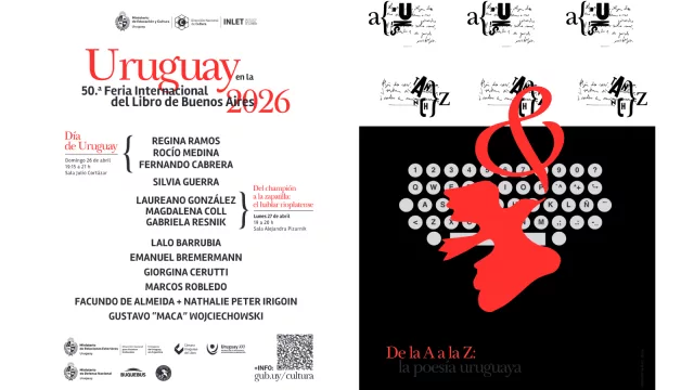 “Del champión a la zapatilla” y la celebración de la poesía (así será la participación de Uruguay en la Feria Internacional del Libro de Buenos Aires)