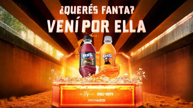¿Querés Fanta? ¡Vení por ella! (la bebida se une a Xbox)