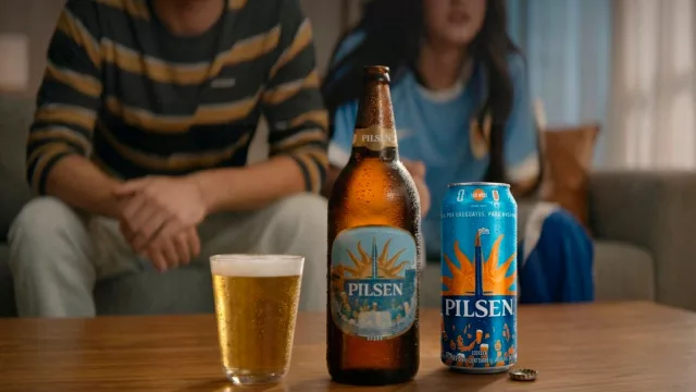 Si es fútbol y hay copa Mundial (la cerveza fue, es y será Pilsen)