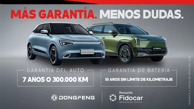 Dongfeng rompe el récord de garantías en Uruguay: 7 años o 300.000 km para toda su gama