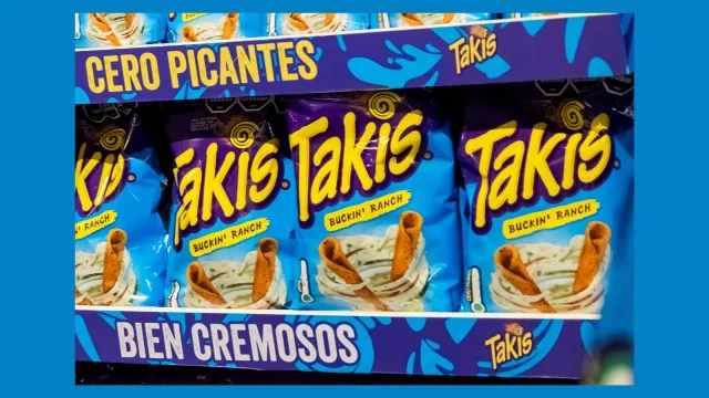 Una nueva variedad sin picante (Grupo Bimbo lanza sus Takis Buckin' Ranch)