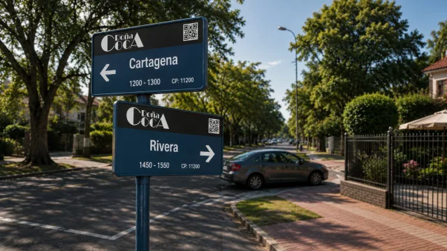 Doña Coca apuesta a las calles (invierte hasta $ 5 millones al año para estar presente en más de 1.500 nomenclátores de Montevideo)