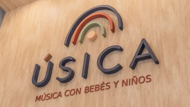 Sin rugir hizo que todo temblara (con Úsica los bebés tienen su instrumento)