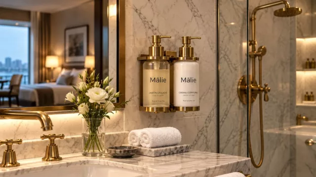 Si la serenidad se siente en la piel en los hoteles más exclusivos (los artículos de tocador son Mālie)