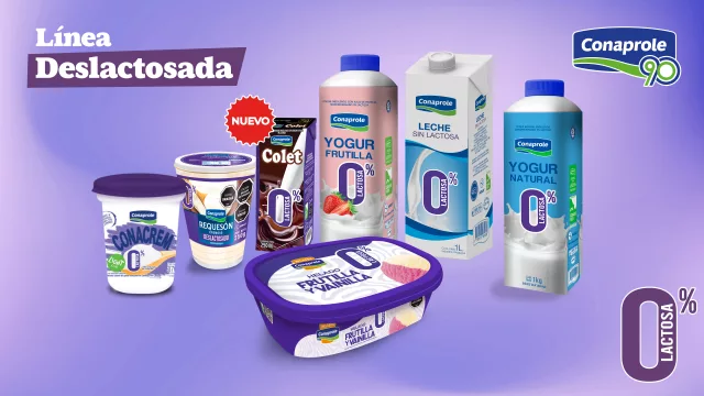 Conaprole amplía su propuesta sin lactosa y se convierte en la línea más completa del mercado