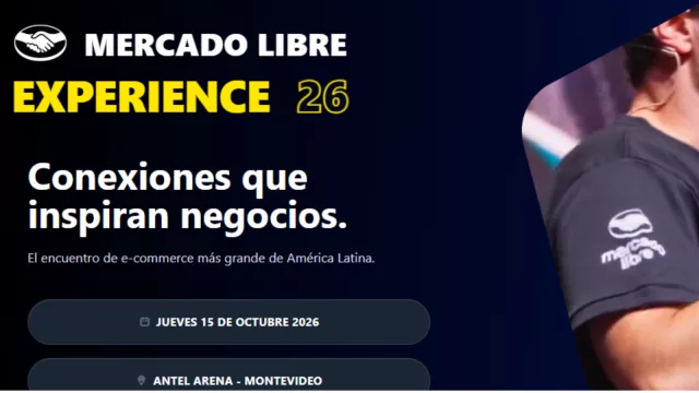 Mercado Libre Experience regresa a Uruguay: más de 2.000 personas se reunirán el 15 de octubre en el Antel Arena
