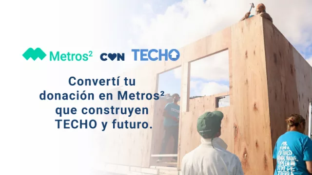 Metros Cuadrados y TECHO: una iniciativa que transforma aportes en metros cuadrados para la construcción de viviendas